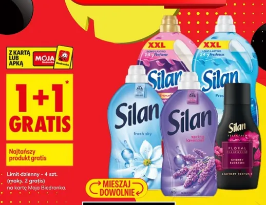 Płyn do płukania Silan Fresh Sky promocja w Biedronka