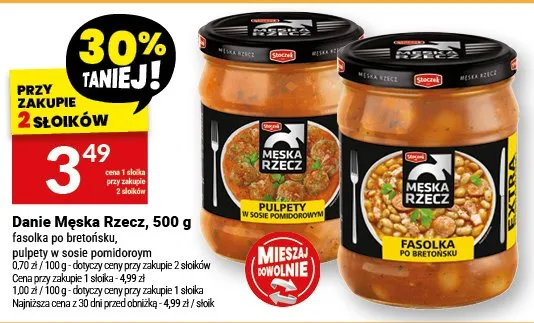 Danie Męska Rzecz, różne rodzaje promocja w Twój Market