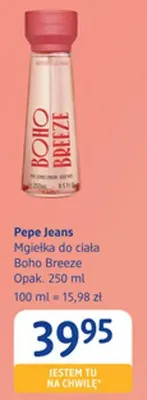 Mgiełka do ciała Boho Breeze Pepe Jeans promocja w Drogerie DM
