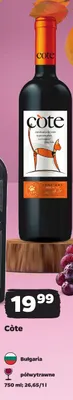 Wino czerwone Côte promocja w Netto