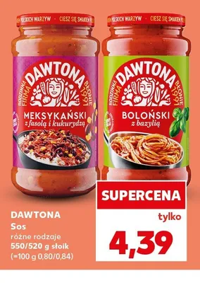 Sos Dawtona Meksykański z fasolą i kukurydzą promocja w Kaufland