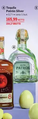 Tequila Patrón Silver promocja w Makro