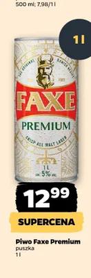 Piwo Faxe Premium promocja w Netto