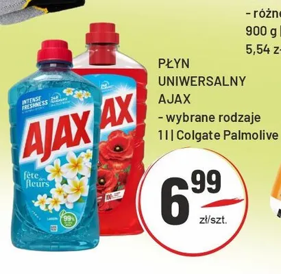 Płyn uniwersalny Ajax promocja w Sedal