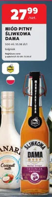 Miód pitny Śliwkowa Dama trójniak promocja w Stokrotka
