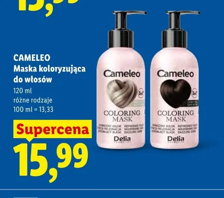 Maska koloryzująca do włosów Cameleo Delia promocja w Lidl