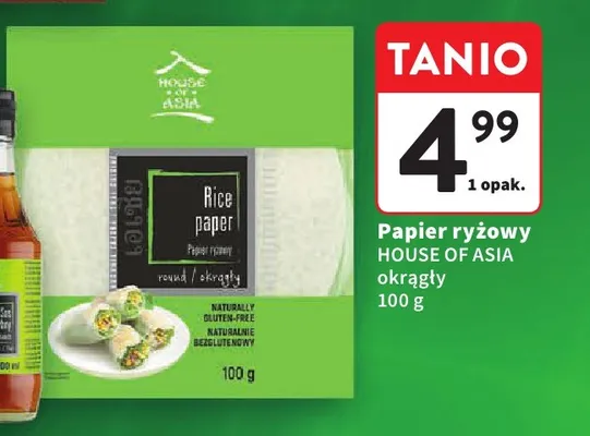 Papier ryżowy House of Asia okrągły promocja w Intermarche
