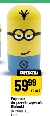 Pojemnik do przechowywania Minionki 10l promocja w POLOmarket