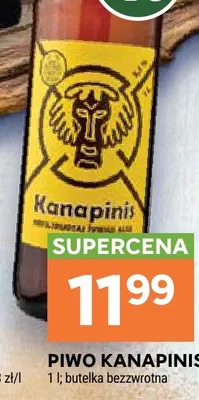 Piwo Kanapinis promocja w Stokrotka