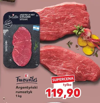 Argentyński rumsztyk K-Favourites promocja w Kaufland