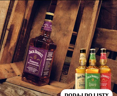 Whisky Jack Daniel's Tennessee Blackberry promocja w Kaufland