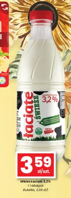 Mleko świeże Łaciate 3,2% promocja w emma MARKET