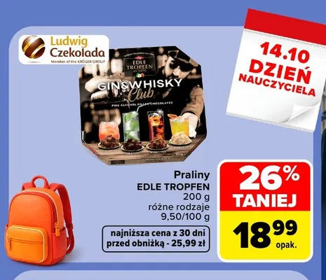 Praliny Edle Tropfen promocja w Carrefour Market