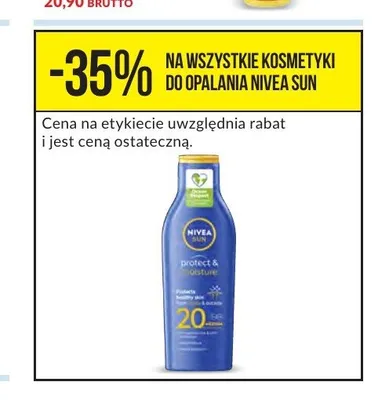 Balsam do opalania Nivea Sun Protect & Moisture promocja w Makro