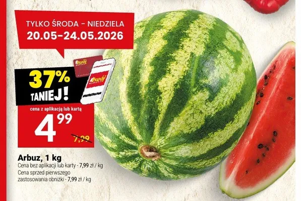 Arbuz promocja w Twój Market