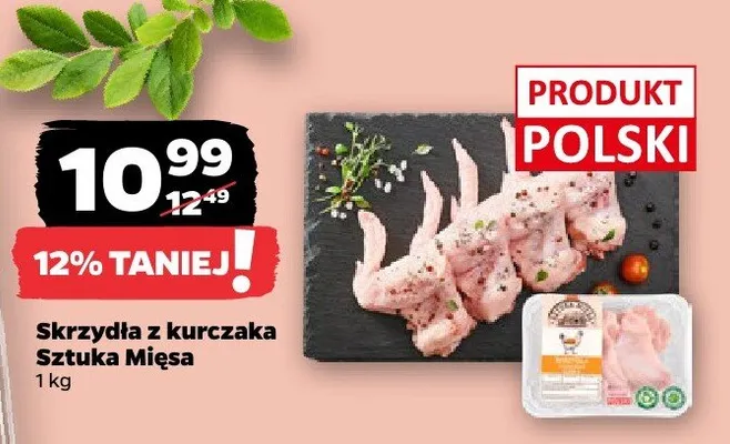 Skrzydła z kurczaka promocja w Netto