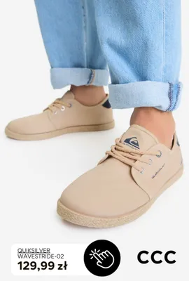 Buty męskie Quiksilver Wavestride-02 promocja w CCC