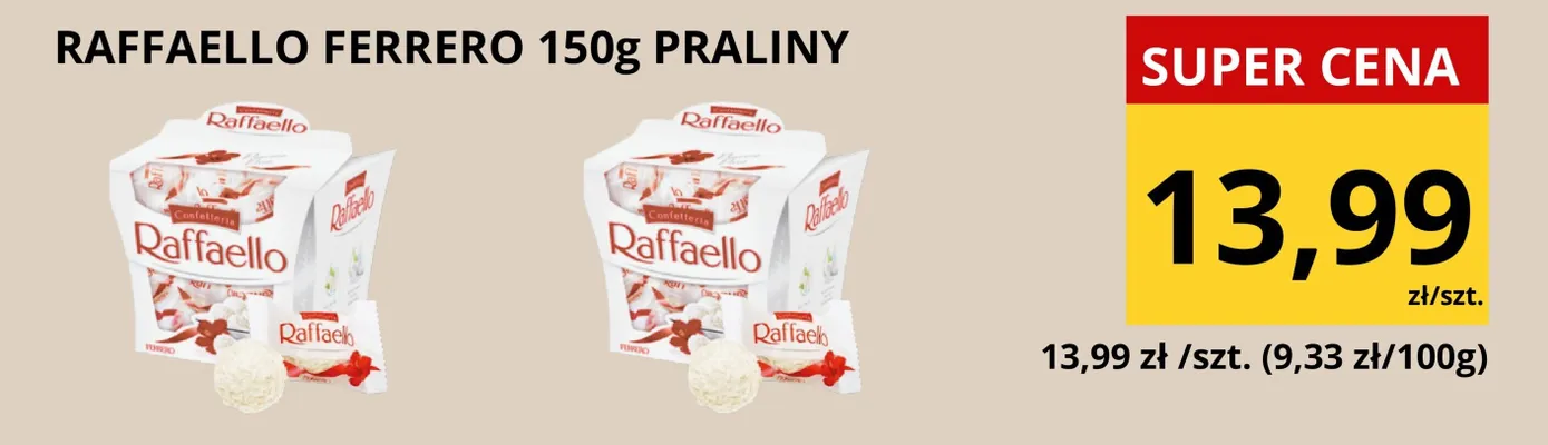 Praliny promocja w Supeco