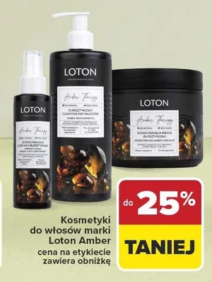 Odżywka do włosów Loton Amber Therapy promocja w Carrefour Market