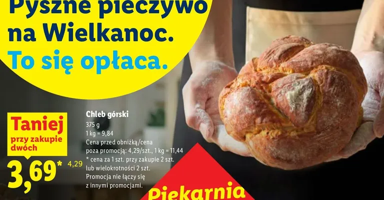 Chleb górski promocja w Lidl