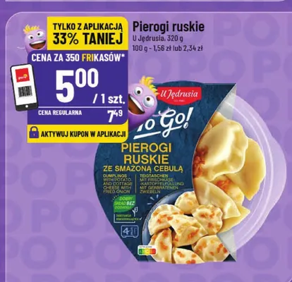 Pierogi ruskie promocja w POLOmarket