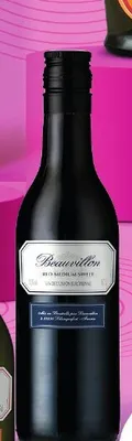 Wino Beauvillon Red Medium Sweet promocja w Żabka