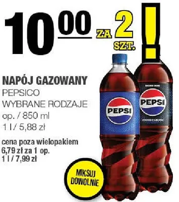 Napój gazowany wybrane rodzaje promocja w SPAR