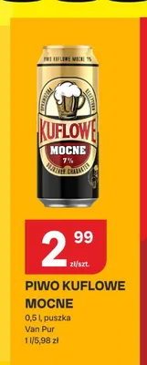 Piwo Kuflowe Mocne promocja w Chorten