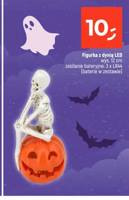 Figurka z dynią LED promocja w Dealz