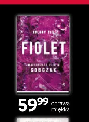 Książka Fiolet Małgorzata Oliwia Sobczak oprawa miękka promocja w Empik