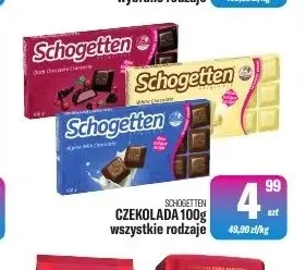 Czekolada Schogetten promocja w Tomi Markt