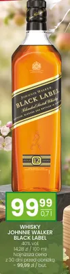 Whisky Black Label promocja w Twój Market
