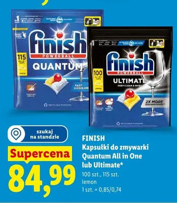 Kapsułki do zmywarki Ultimate promocja w Lidl