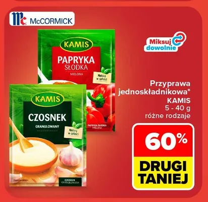 Czosnek granulowany Kamis promocja w Carrefour