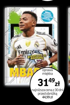Książka Mbappe oprawa miękka promocja w Empik