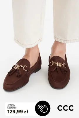 Loafersy Jenny promocja w CCC
