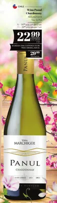 Wino Panul Chardonnay białe/wytrawne promocja w POLOmarket