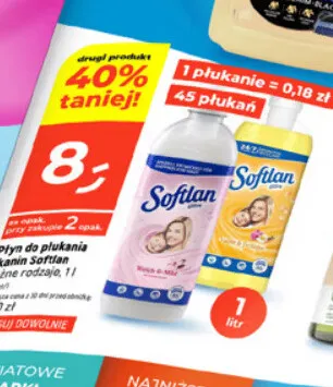 Płyn do płukania tkanin Sofilan Fresh & Mild promocja w Dealz