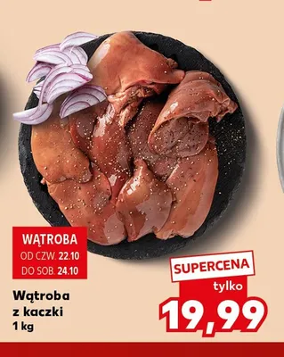 Wątroba z kaczki promocja w Kaufland