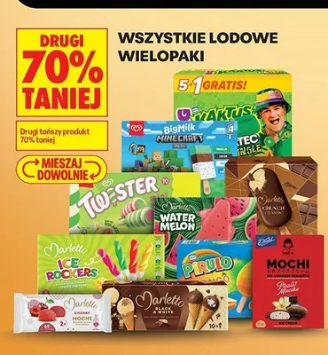Lody Marletto Water Melon promocja w Biedronka