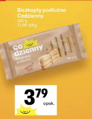 Biszkopty podłużne Codzienny promocja w Delikatesy Centrum