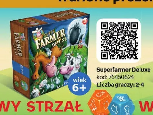 Gra Super Farmer Deluxe 6+ promocja w Empik