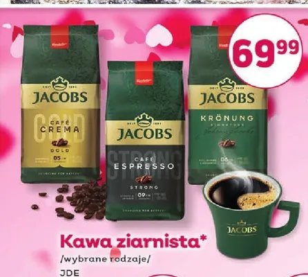 Kawa ziarnista Jacobs promocja w Bliski