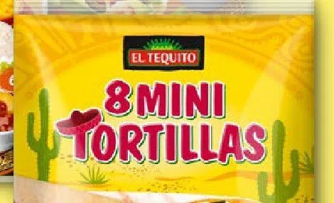 Placki Mini Tortillas El Tequito 8-pak promocja w Lidl