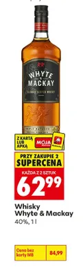 Whisky Whyte & Mackay promocja
