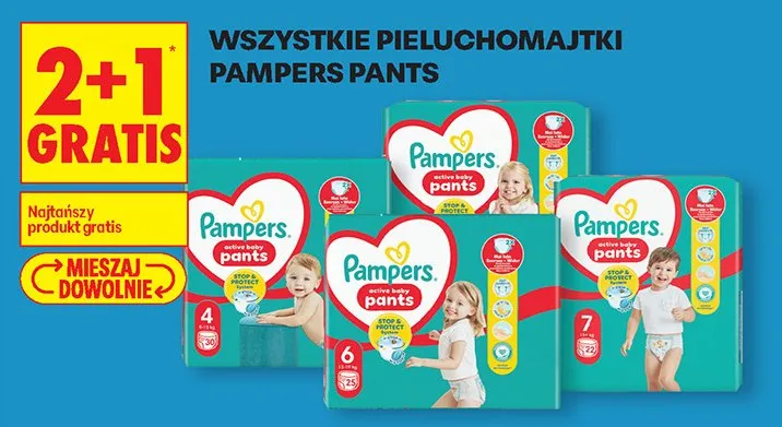 Pieluchomajtki Pants promocja w Biedronka