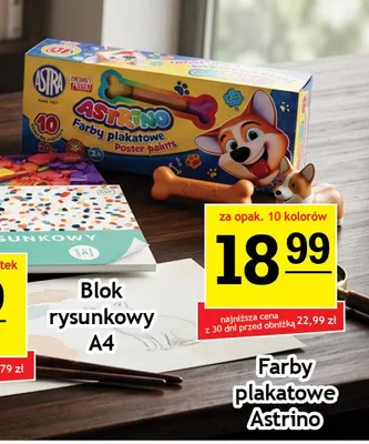 Farby plakatowe Astrino promocja w Gram Market
