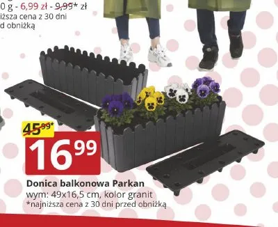 Donica balkonowa Parkan promocja w Prymus AGD