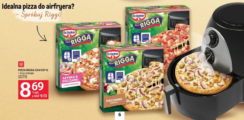 Pizza Rigga Salami promocja w Selgros