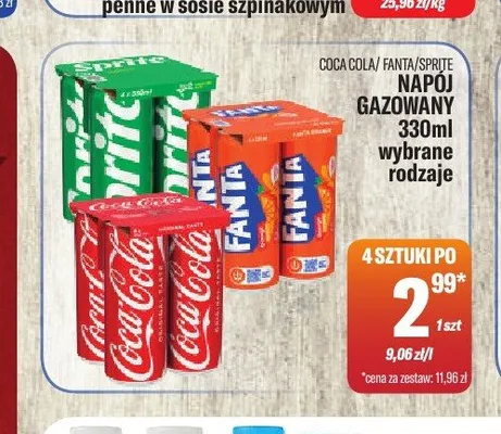 Napój gazowany Fanta promocja w Tomi Markt